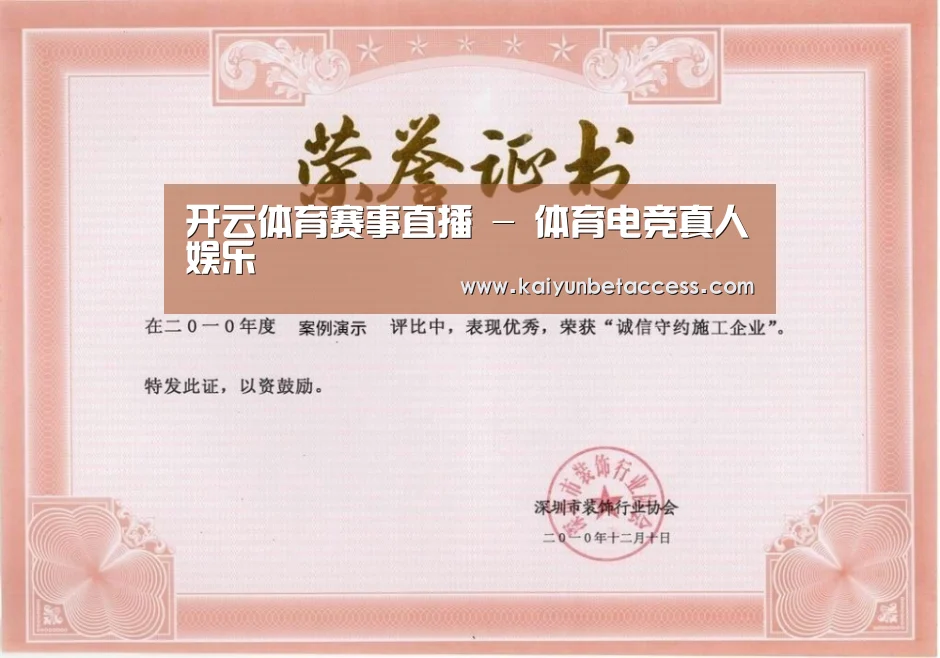荣誉证书二(图1)